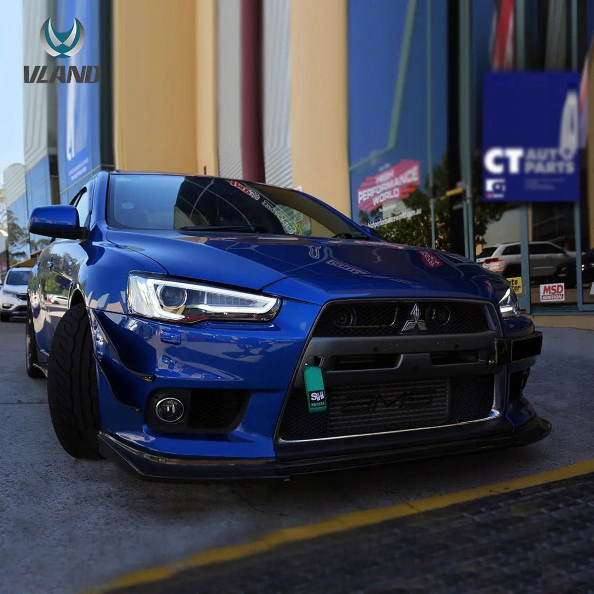 VLAND Reflektory Projektorowe Dual Beam do Mitsubishi Lancer/Evo X (2008–2017)