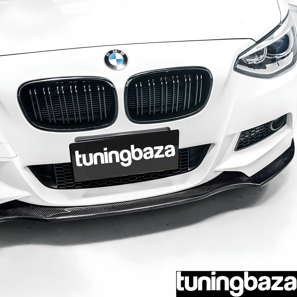 Atrapa Nerki Grill BMW Serii 1 F20 / F21 PRE-LCI (2011–2015) M-Styl Czarny Połysk