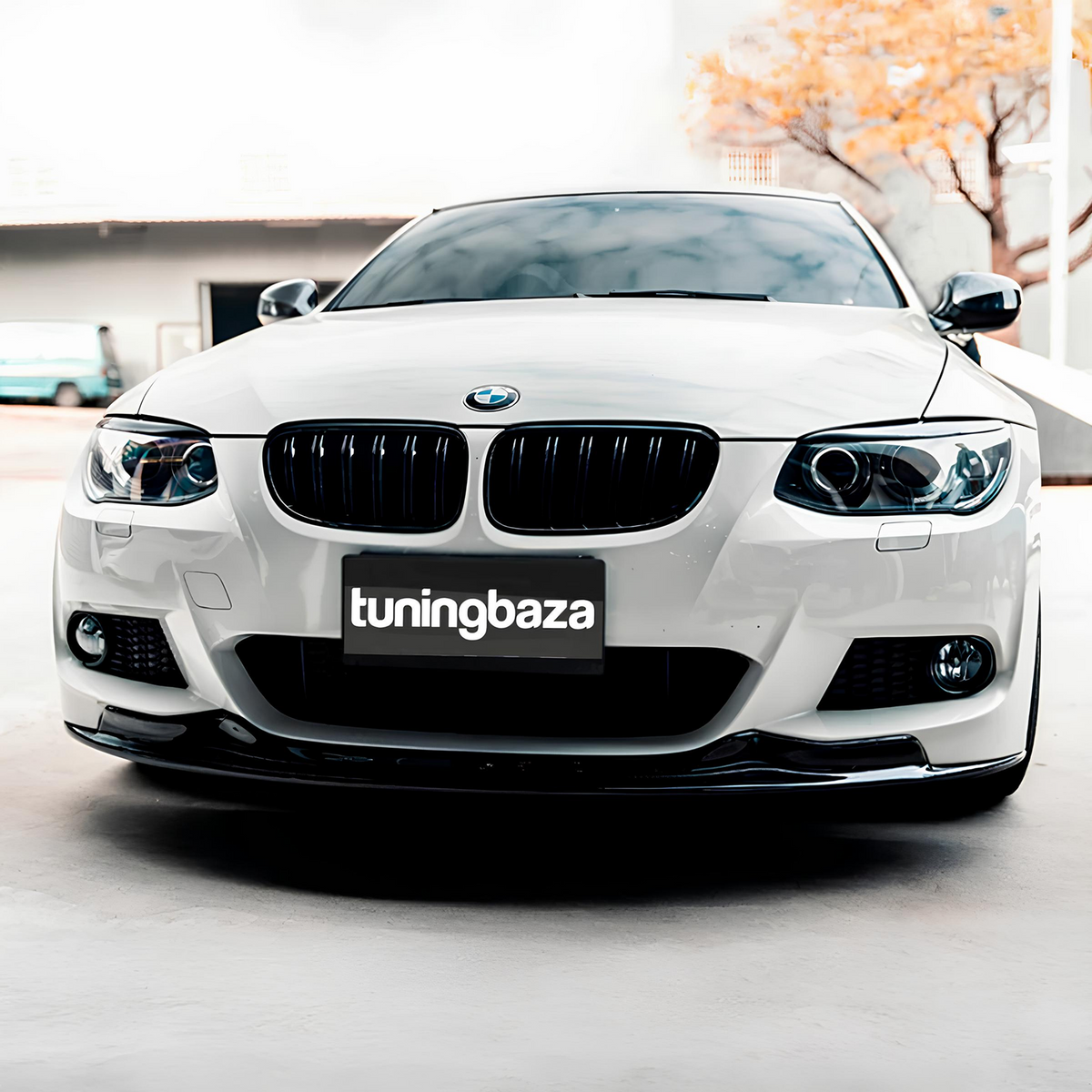 Atrapa Nerki Grill BMW 3 E92 E93 (2010-2013) LCI Czarny Połysk