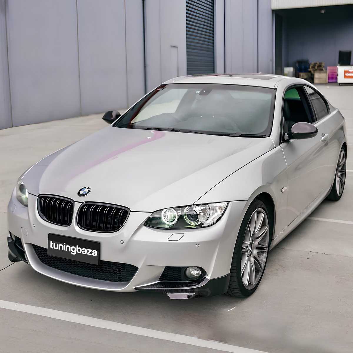 Atrapa Nerki Grill BMW 3 E92 E93 PRE-LCI M3 Style Czarny Połysk (2006-2010)