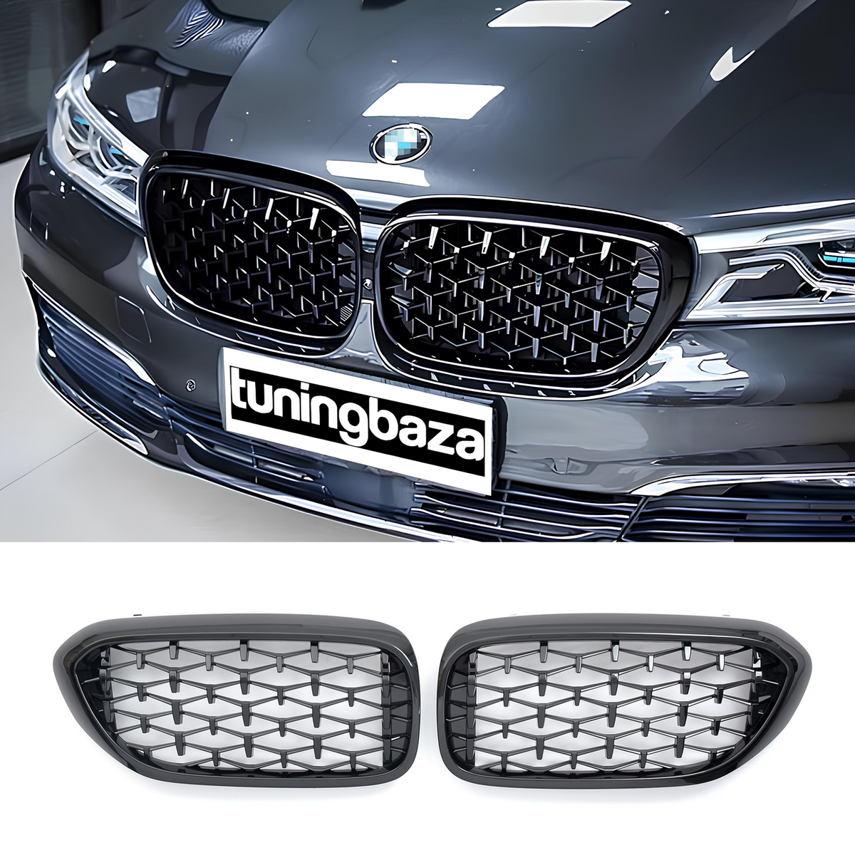 Atrapa Nerki Grill BMW G30/G31 (2016-2020) PRE-LCI | Diamond Style