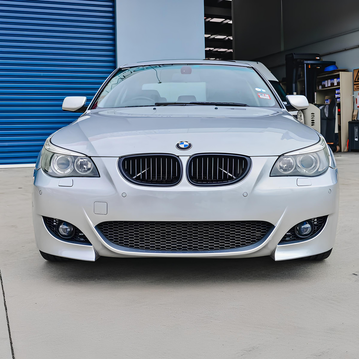 Zderzak Przedni BMW E60 E61 2003-2007 PDC 24mm M5 Style