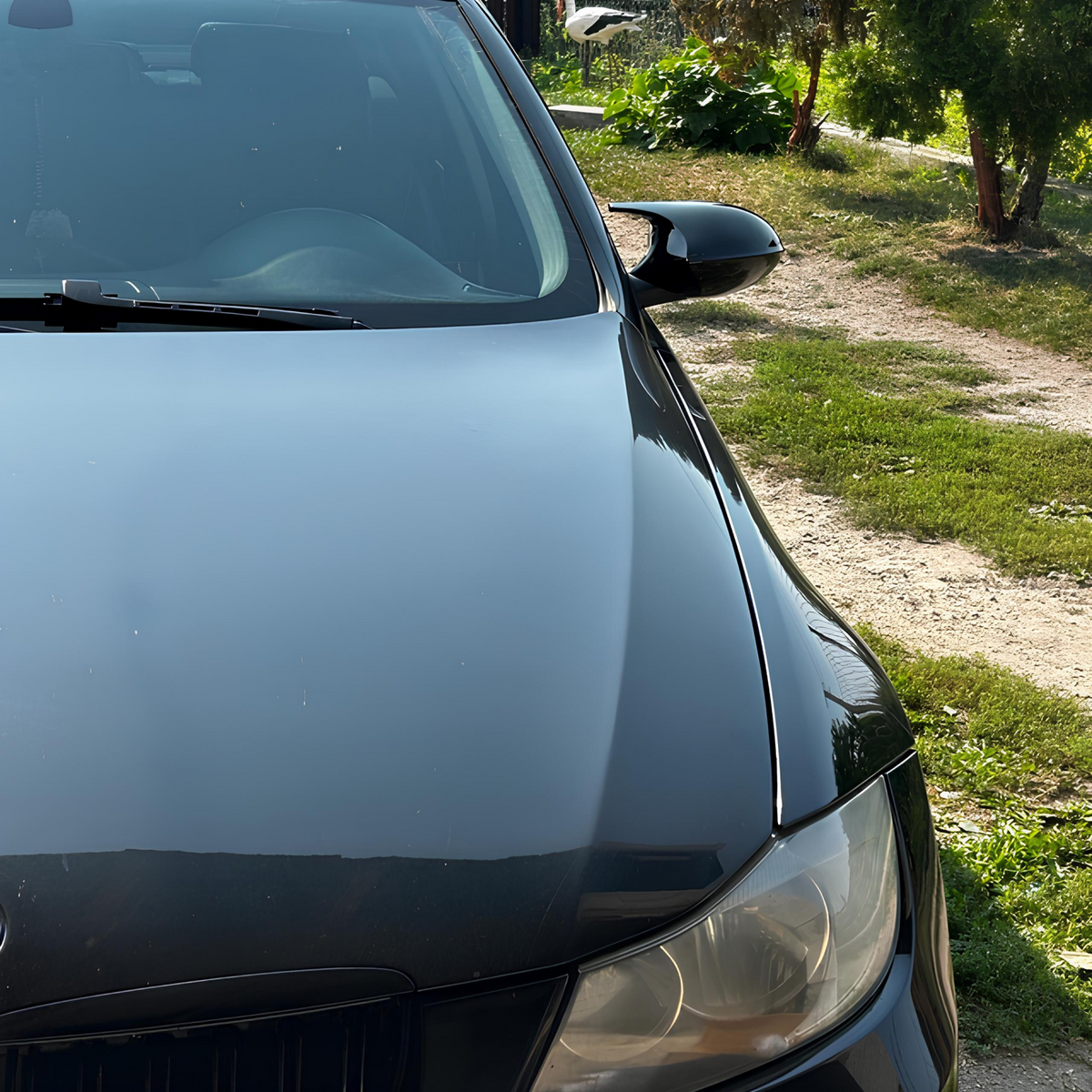 Obudowy lusterek BMW E90 E91 E92 E93 Polift M3 Style Czarny Połysk