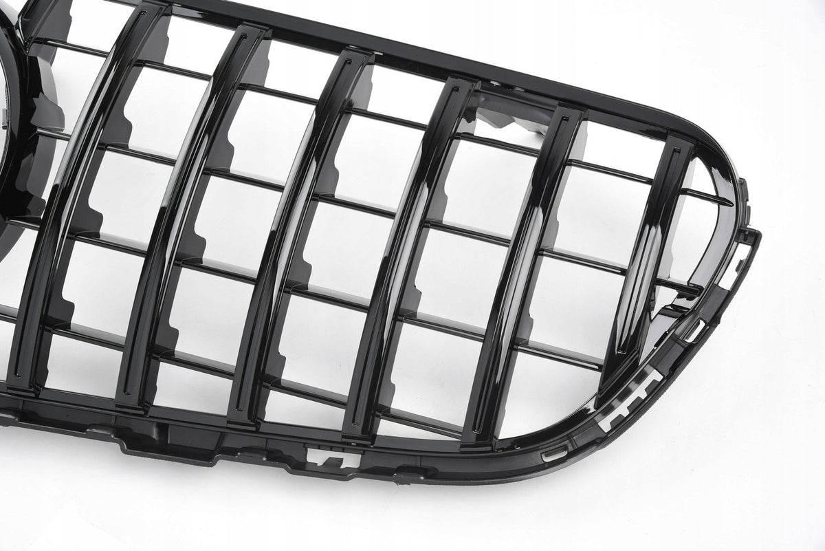 Grill Atrapa Mercedes GLC X253 / C253 / GLC 43 (2015-2019) GT-Style Czarny Połyskk BEZ KAMERY 360