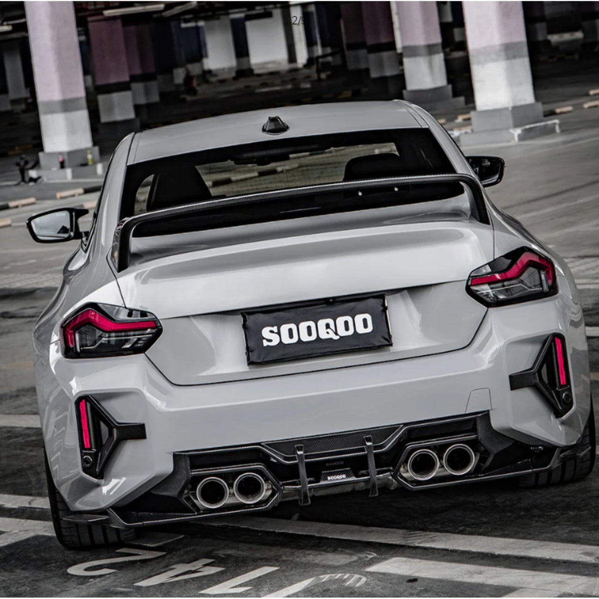 Karbonowy Dyfuzor Spoiler Tył BMW G87 SQ (SOOQOO) Style