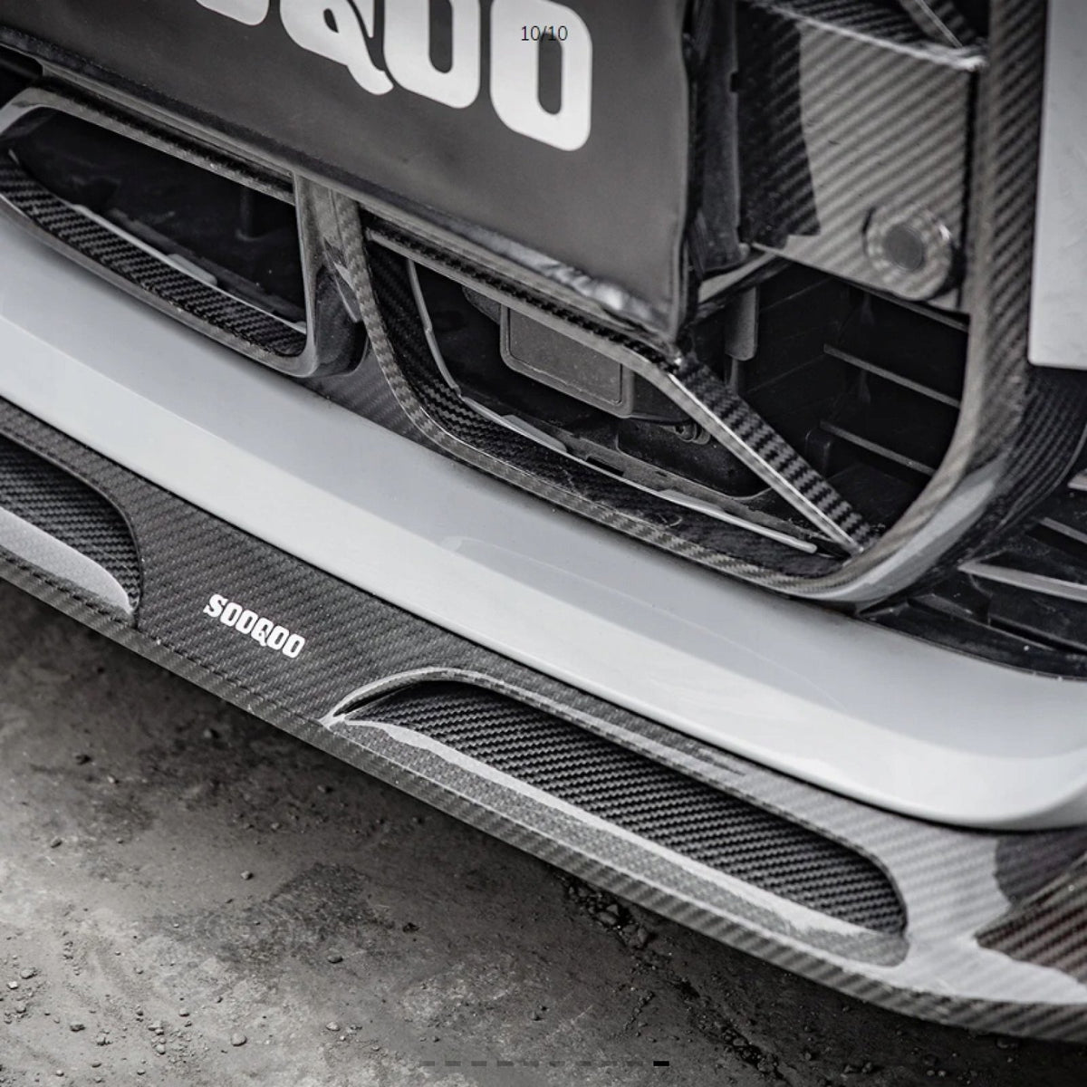 Karbonowa Dokładka Spoiler Splitter Pzód BMW G26 SQ Style