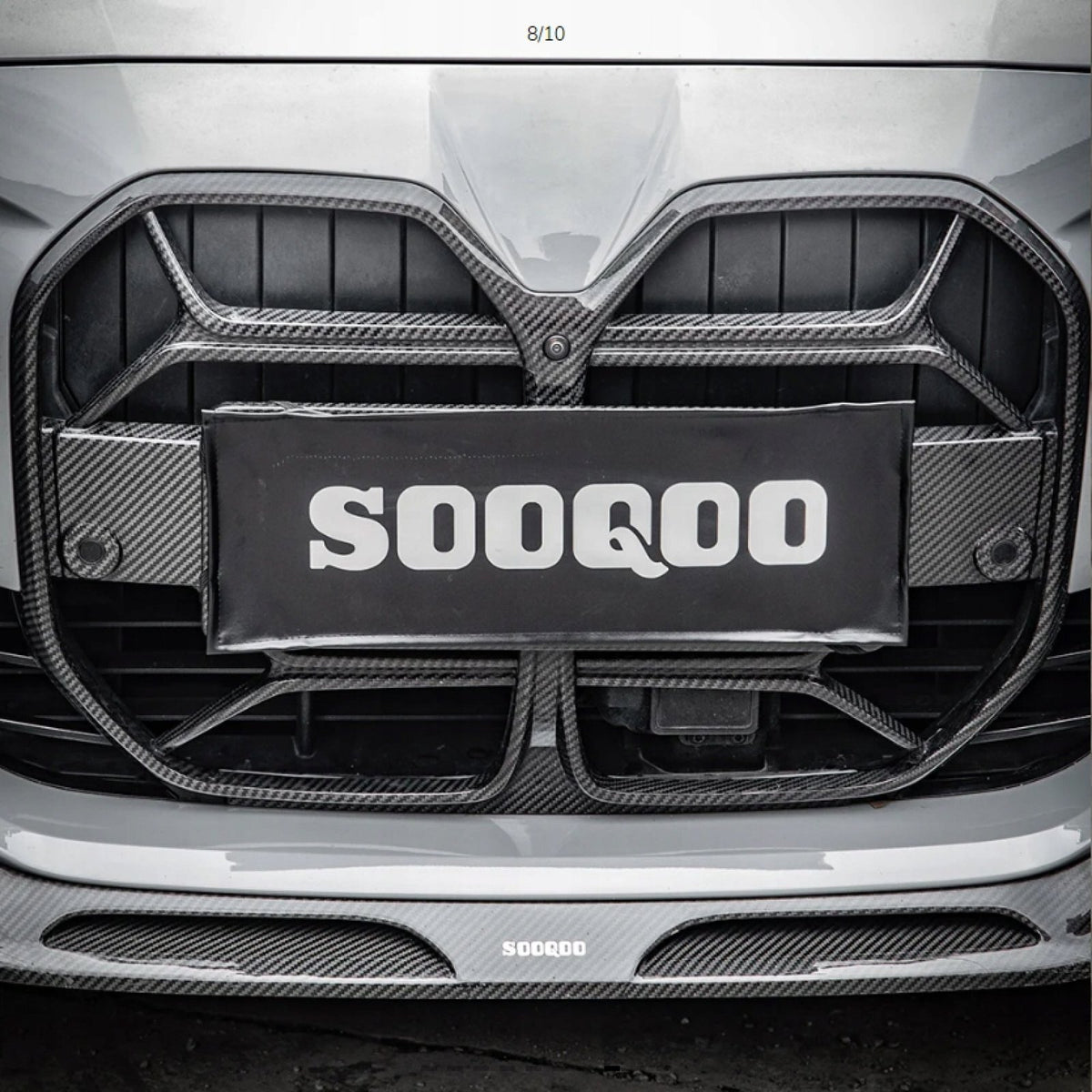 Karbonowa Dokładka Spoiler Splitter Pzód BMW G26 SQ Style