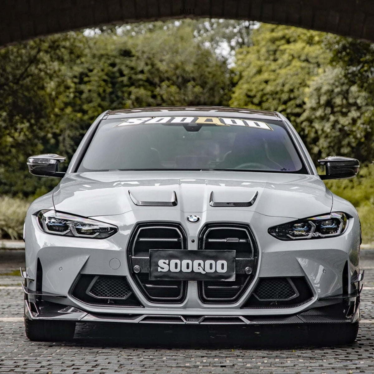 Karbonowe Wloty powietrza przedniego zderzaka BMW G80 G81 G82 G83 SQ Style
