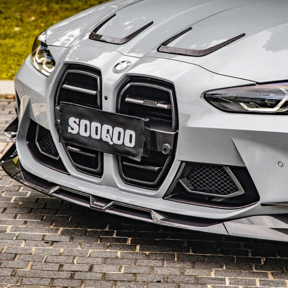 Karbonowe Wloty powietrza przedniego zderzaka BMW G80 G81 G82 G83 SQ Style