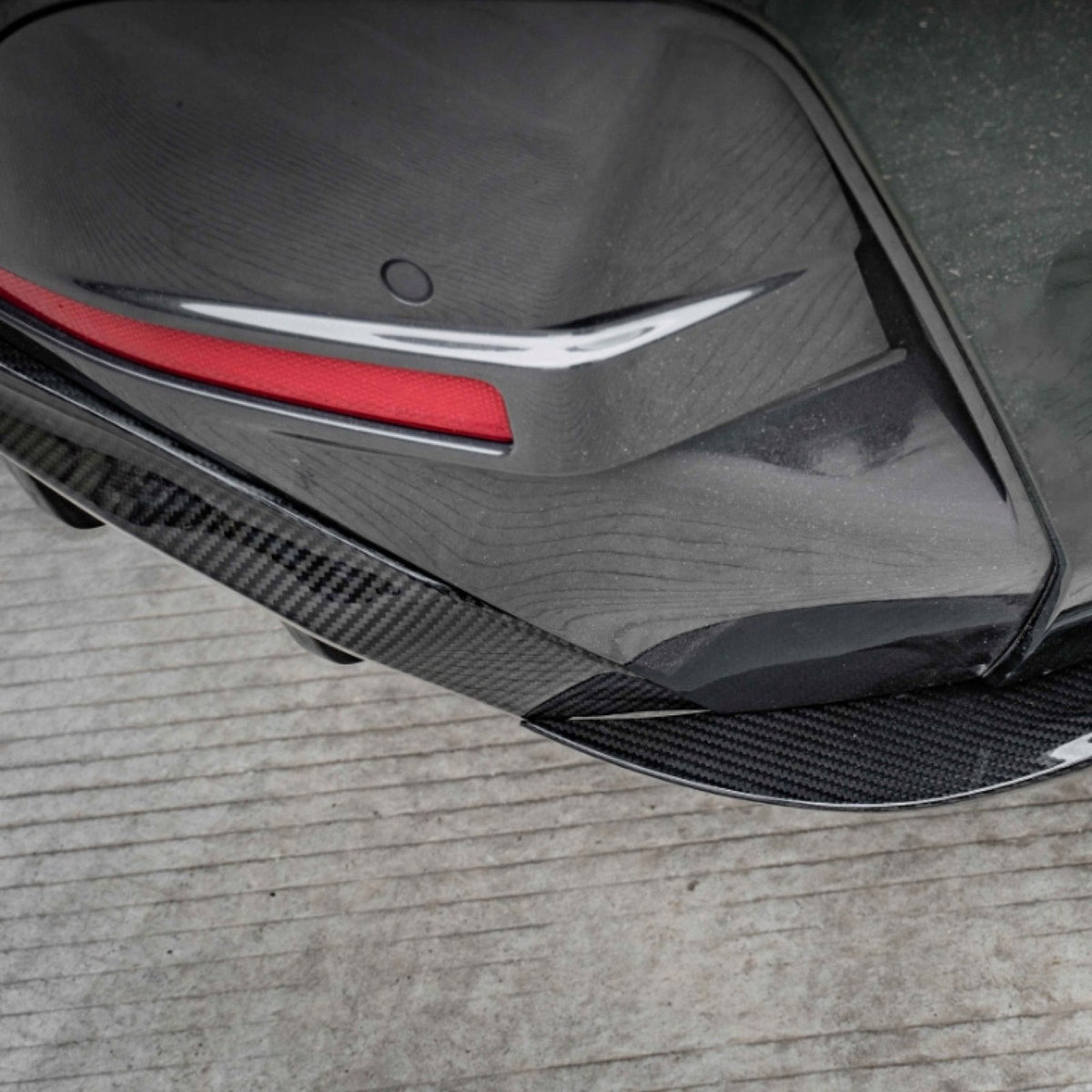 Karbonowa Dokładka Spoiler Dyfuzor Tylny BMW Seria i4 G26 SQ Style