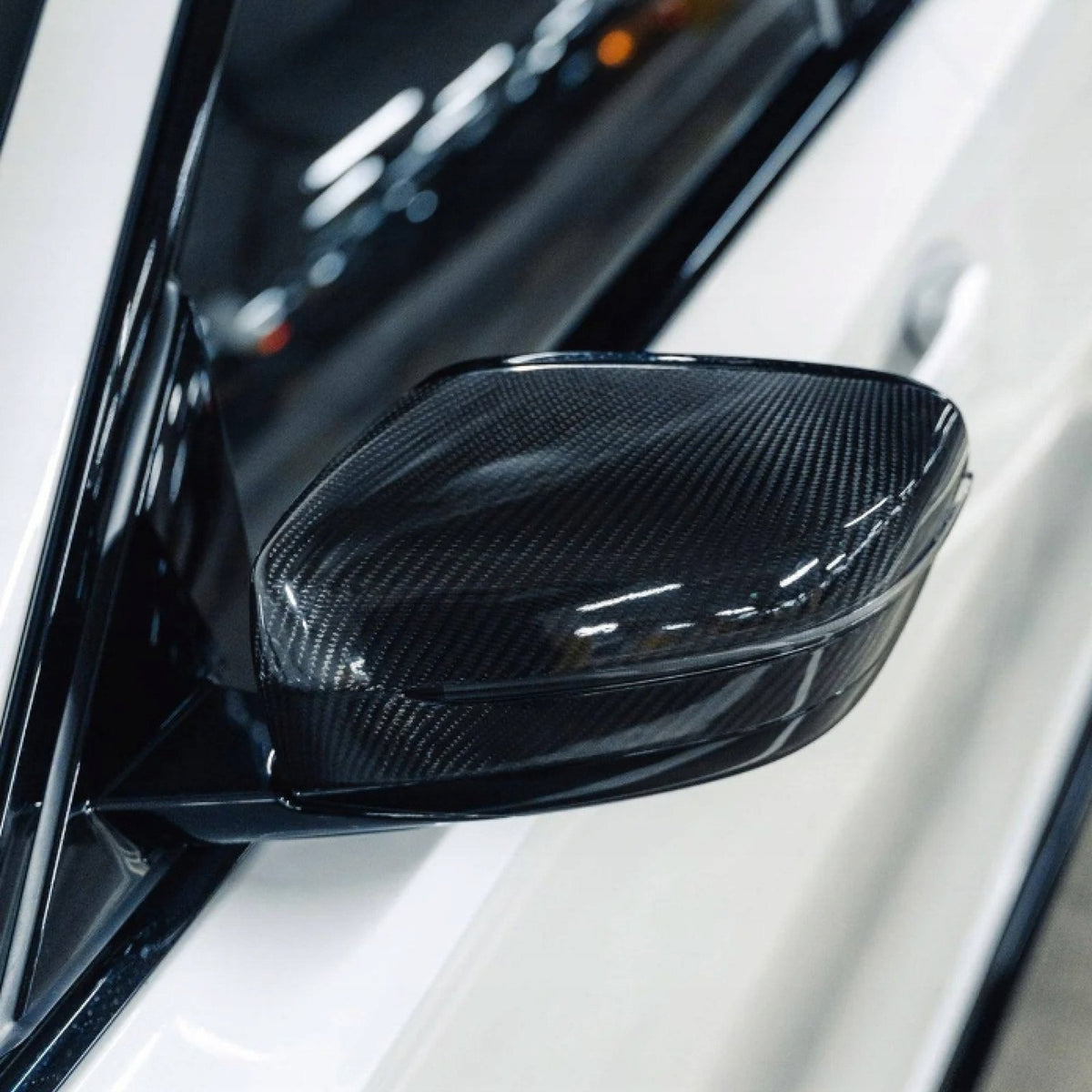 Nakładki lusterek BMW G30 G31 OEM Style Karbonowe