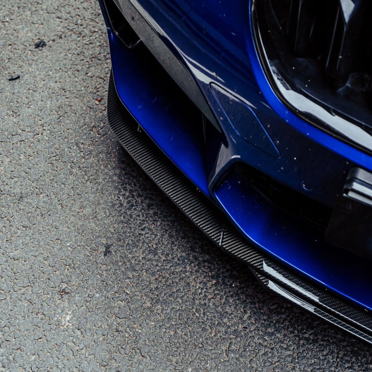 Karbonowa Dokładka Spoiler Splitter Przód BMW M5 F90 Polift MT Style 2020+
