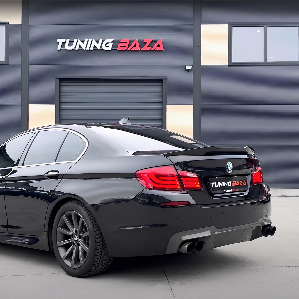 Spoiler Lotka Klapy BMW 5 F10 / F10 M5 (2010-2016) M4-Style Czarny Połysk