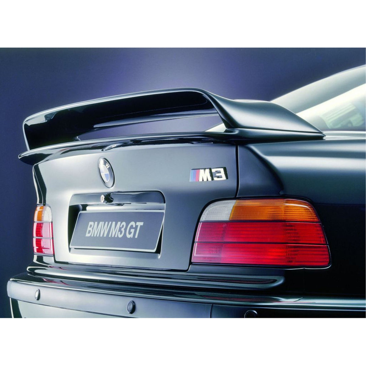 Spoiler Lotka Klapy BMW Serii 3 E36 GT Styl Gloss Black (1990–1999)