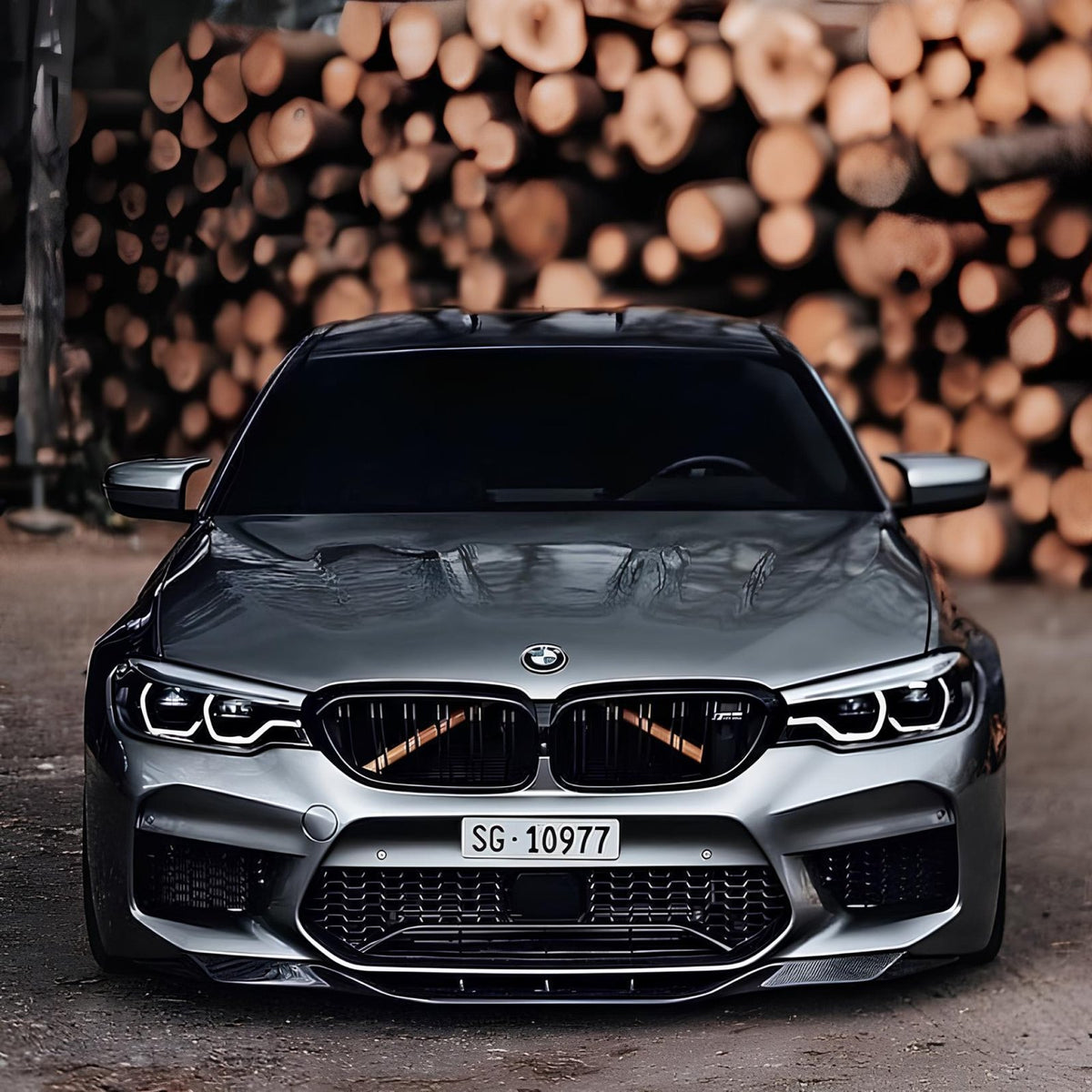 Dokładka Splitter Przód do BMW M5 F90 (2017–2020) – Gloss Black