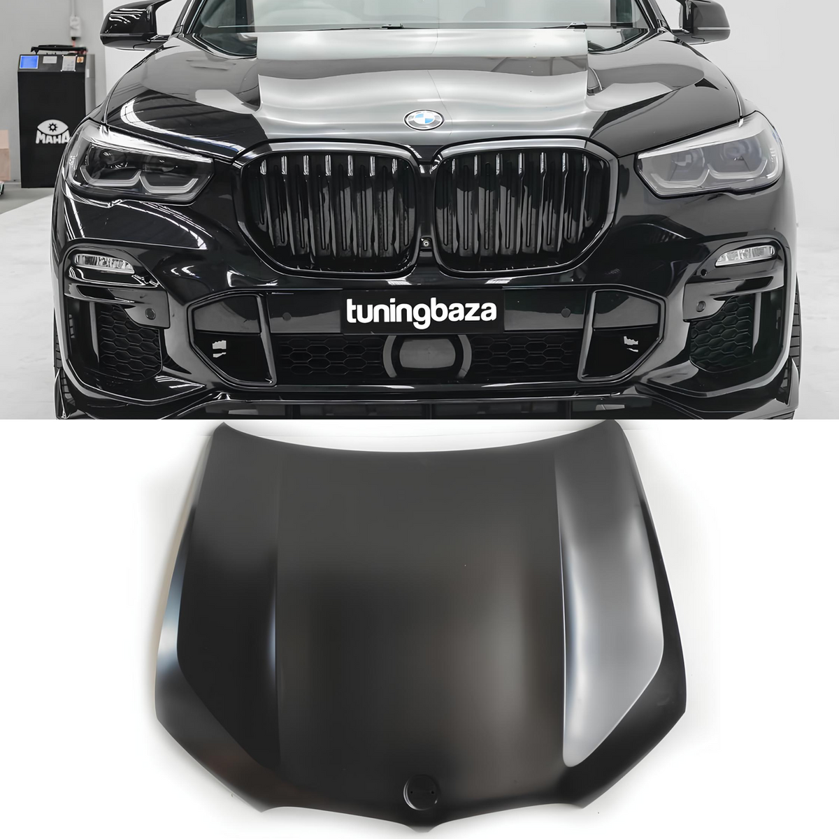 Maska Pokrywa Silnika BMW X5 X6 G05 G06 Aluminiowa 41007492375