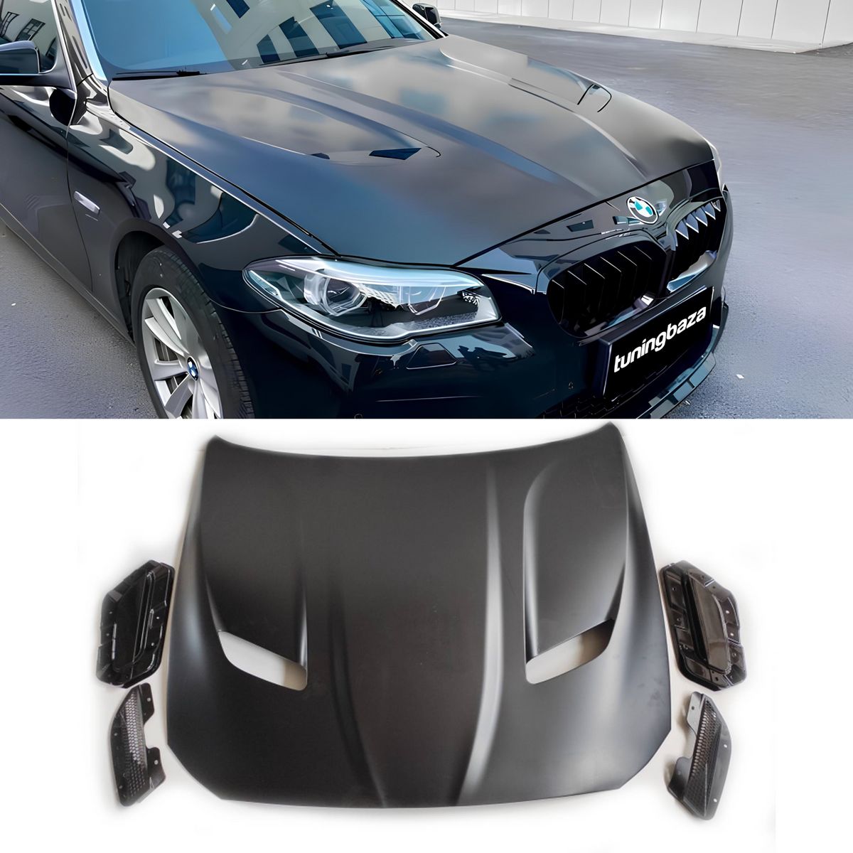 Maska Pokrywa Silnika Aluminiowa do BMW F10/F11 M5 CS Style