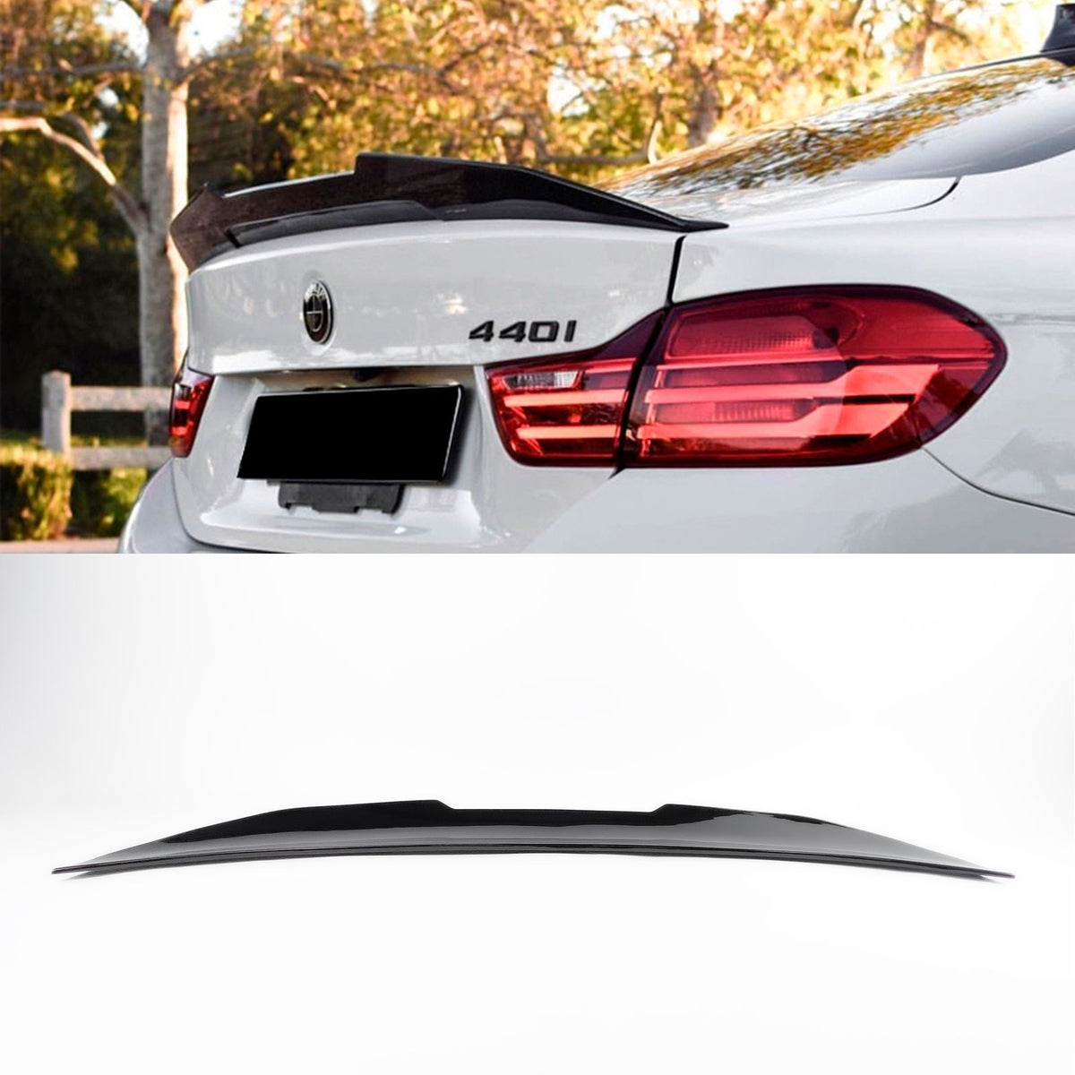 Spoiler Lotka Klapy BMW Serii 4 (4D) F36 (2014–2021) PSM-Style Gloss Black