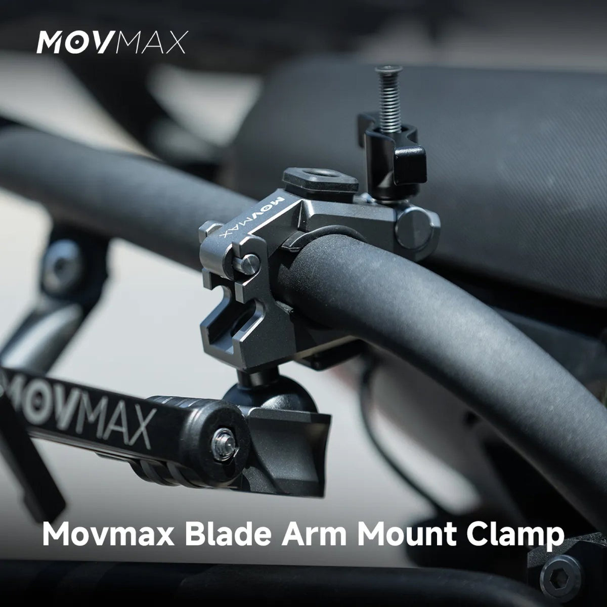 MOVMAX Blade Arm Rod Clamp Kit do DJI Osmo Pocket 3 – Zestaw mocowania do motocykla
