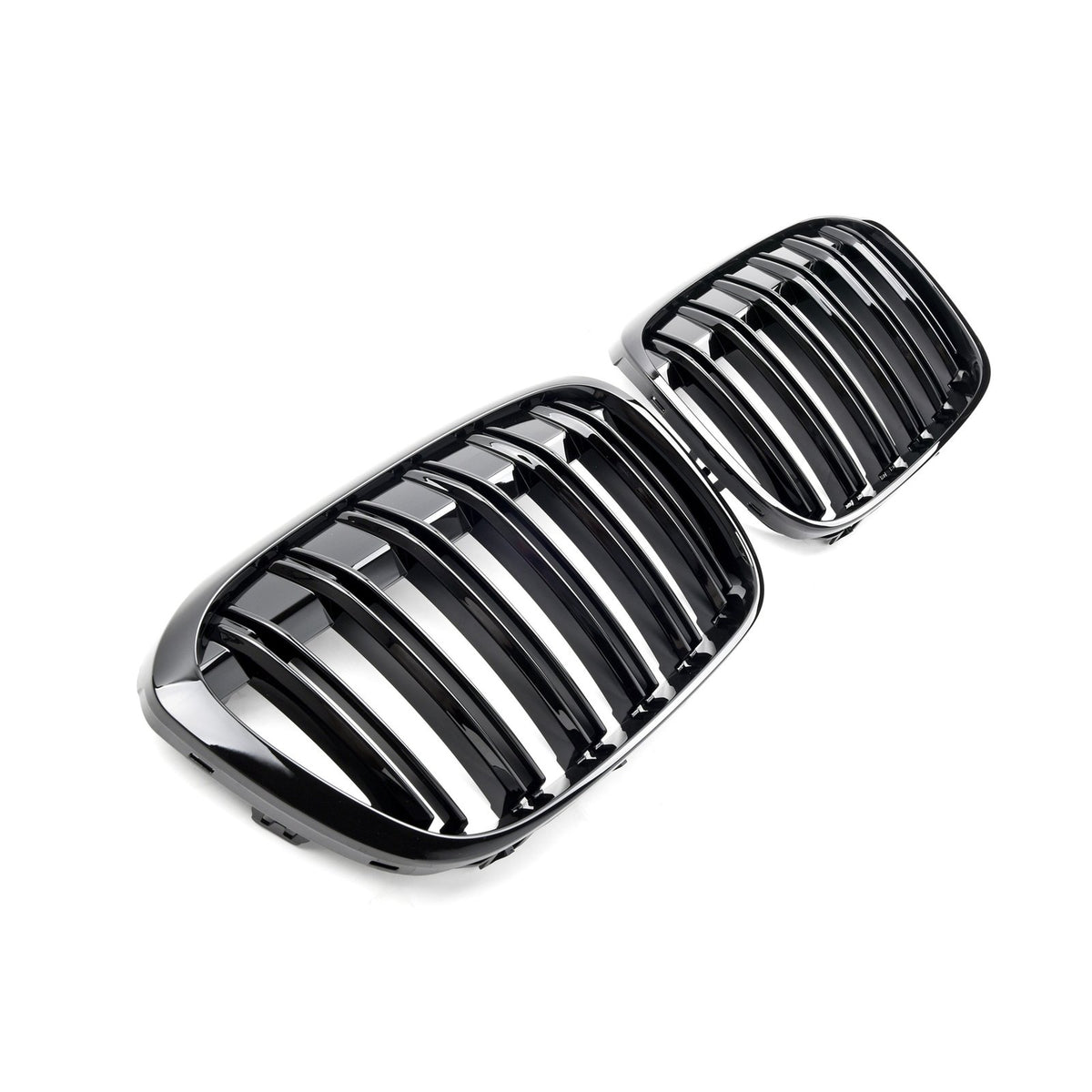 Atrapa Grill Nerki BMW X1 F48 (2015-2019) Pre-LCI M-Style Czarny Połysk