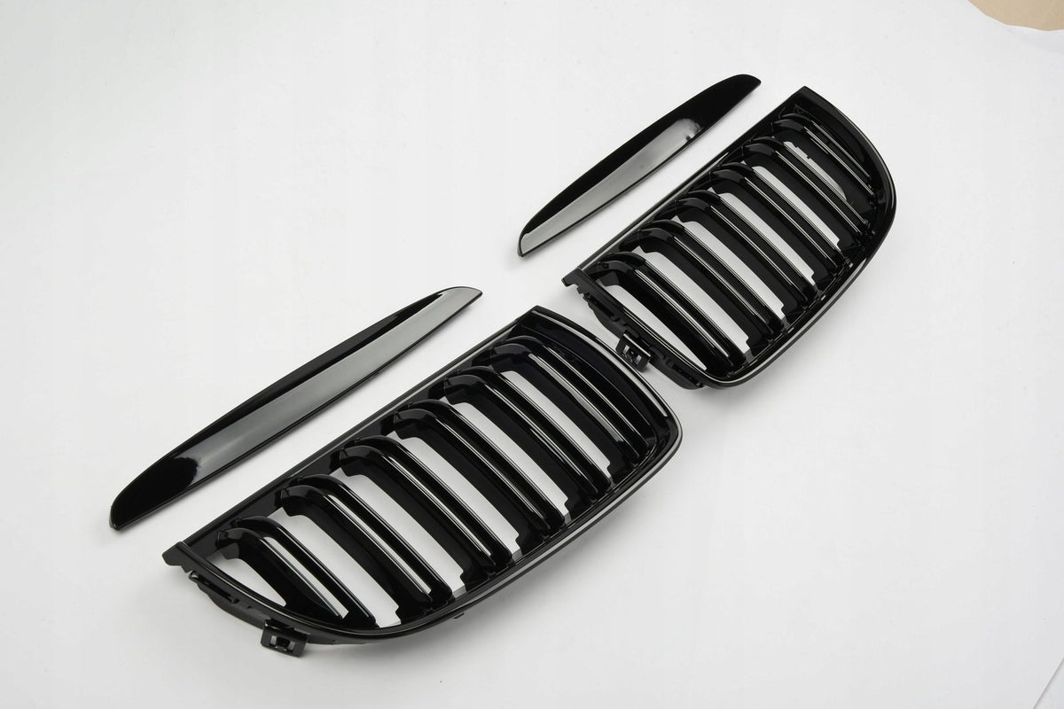 Atrapa Nerki Grill BMW 3 E90 E91 (2005-2008) PRE-LCI M3 Style Czarny Połysk