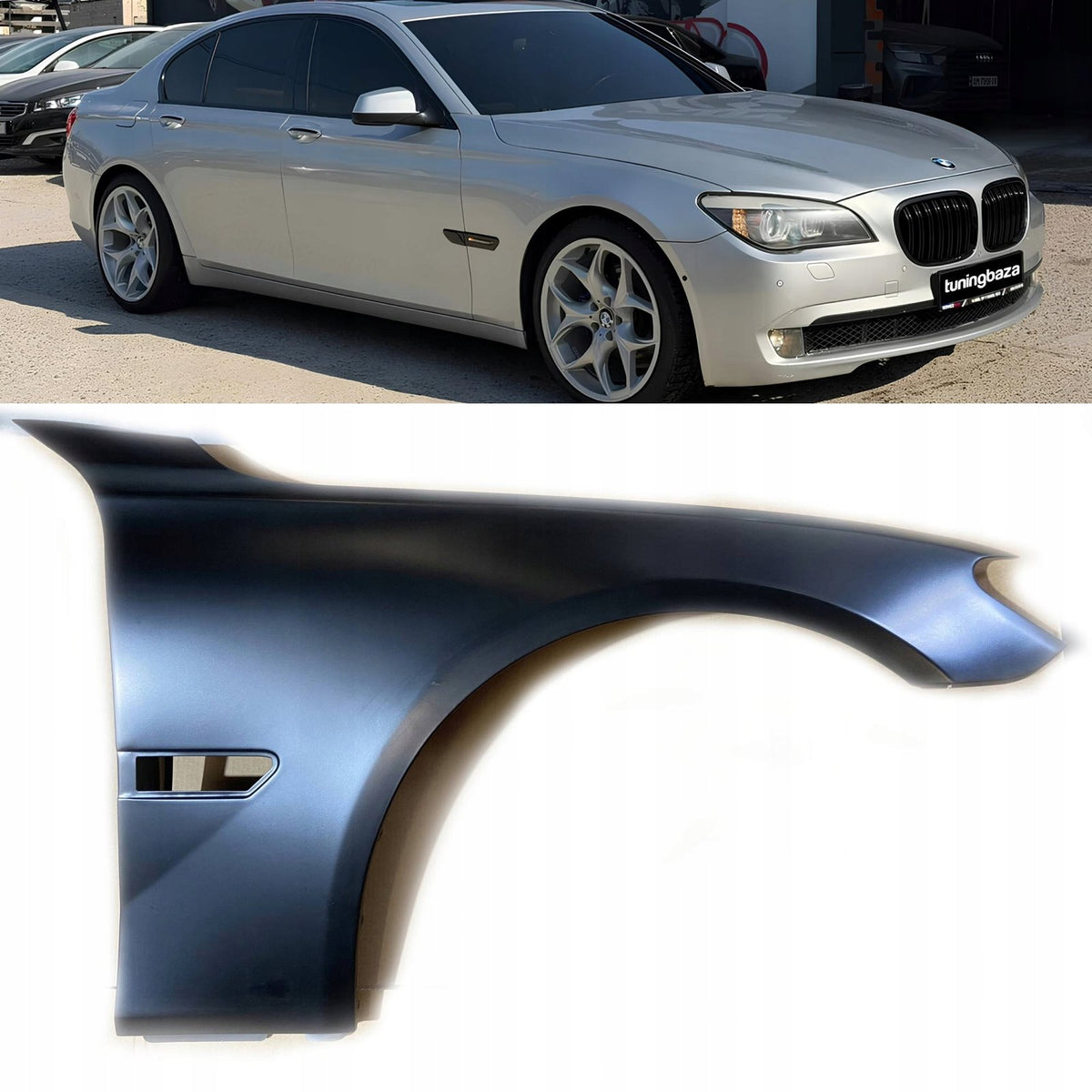Błotnik Prawy Przedni Aluminiowy do BMW F01/F02/F04