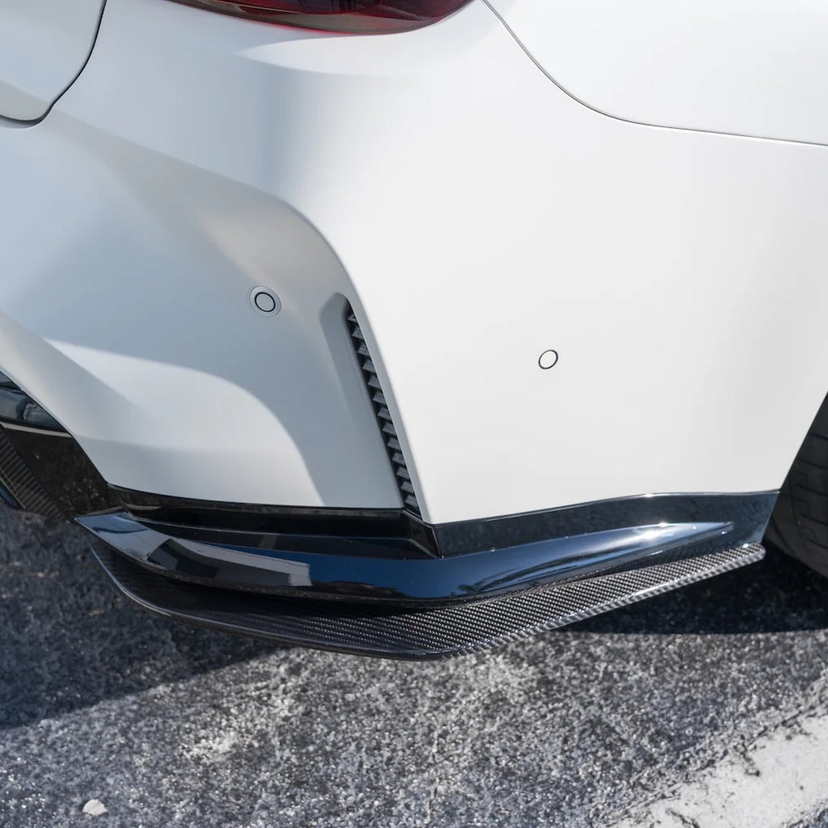 Karbonowe Dokładki Tylnego Zderzaka Boczne BMW M4 G82 / G83