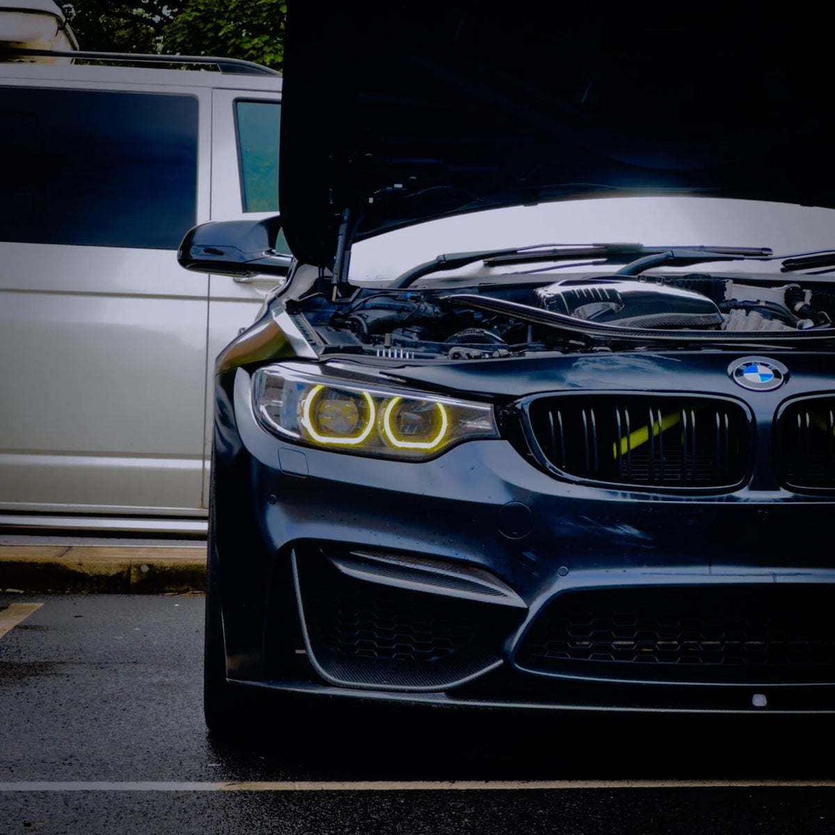 Moduł YELLOW DRL do BMW F80/F82/F83 2014-2017 LED ONLY (Adaptive) zmiana koloru na żółty