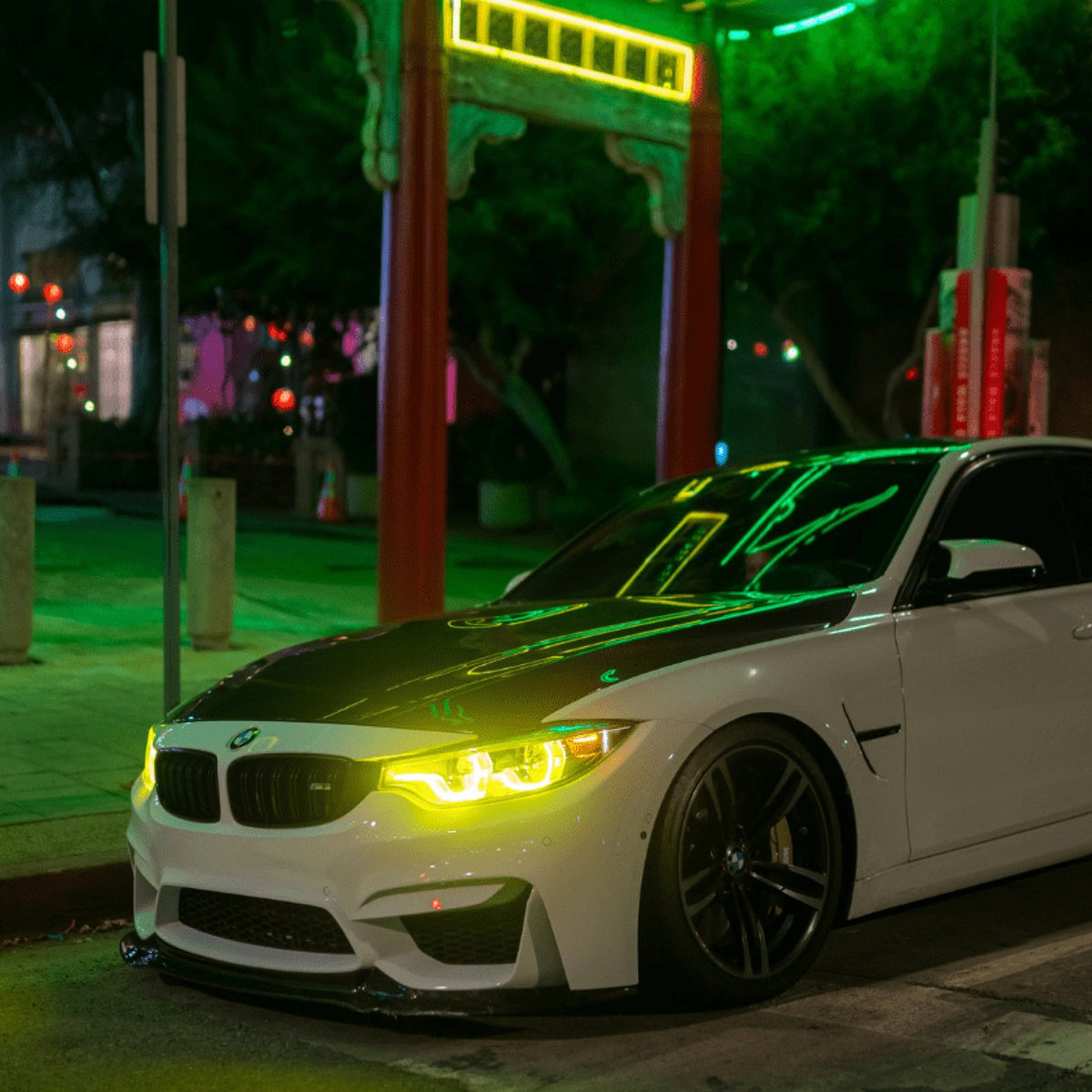 Moduł YELLOW DRL do BMW F80/F82 2017-2020 LCI Headlights zmiana koloru na żółty