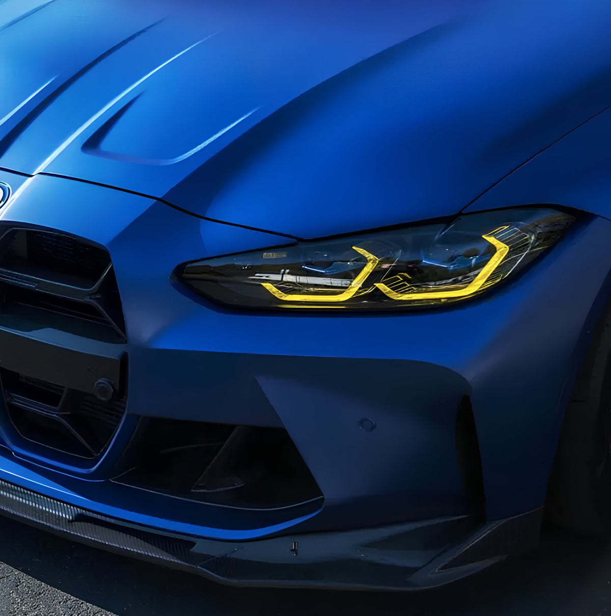 Moduł YELLOW DRL do BMW G80/G82/G84/G26/G23/G22 2021-2023 Laser zmiana koloru na żółty