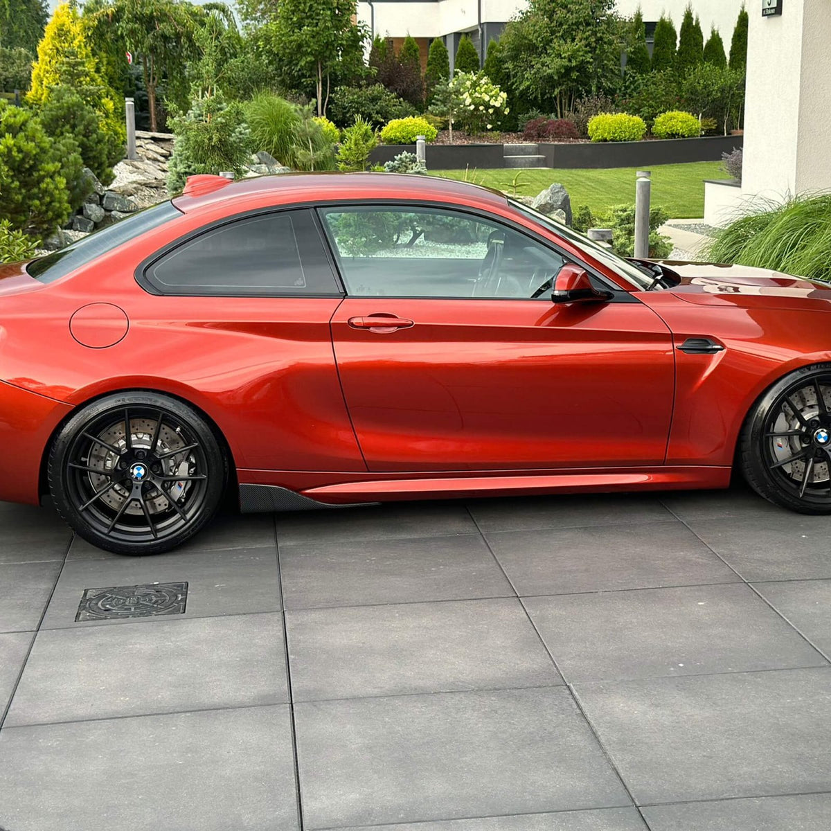 Karbonowe Progi BMW M2 F87 F87C M-Performance Style