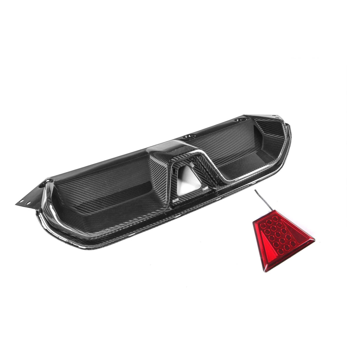 Karbonowy Dyfuzor BMW M5 F90 LED CS Style