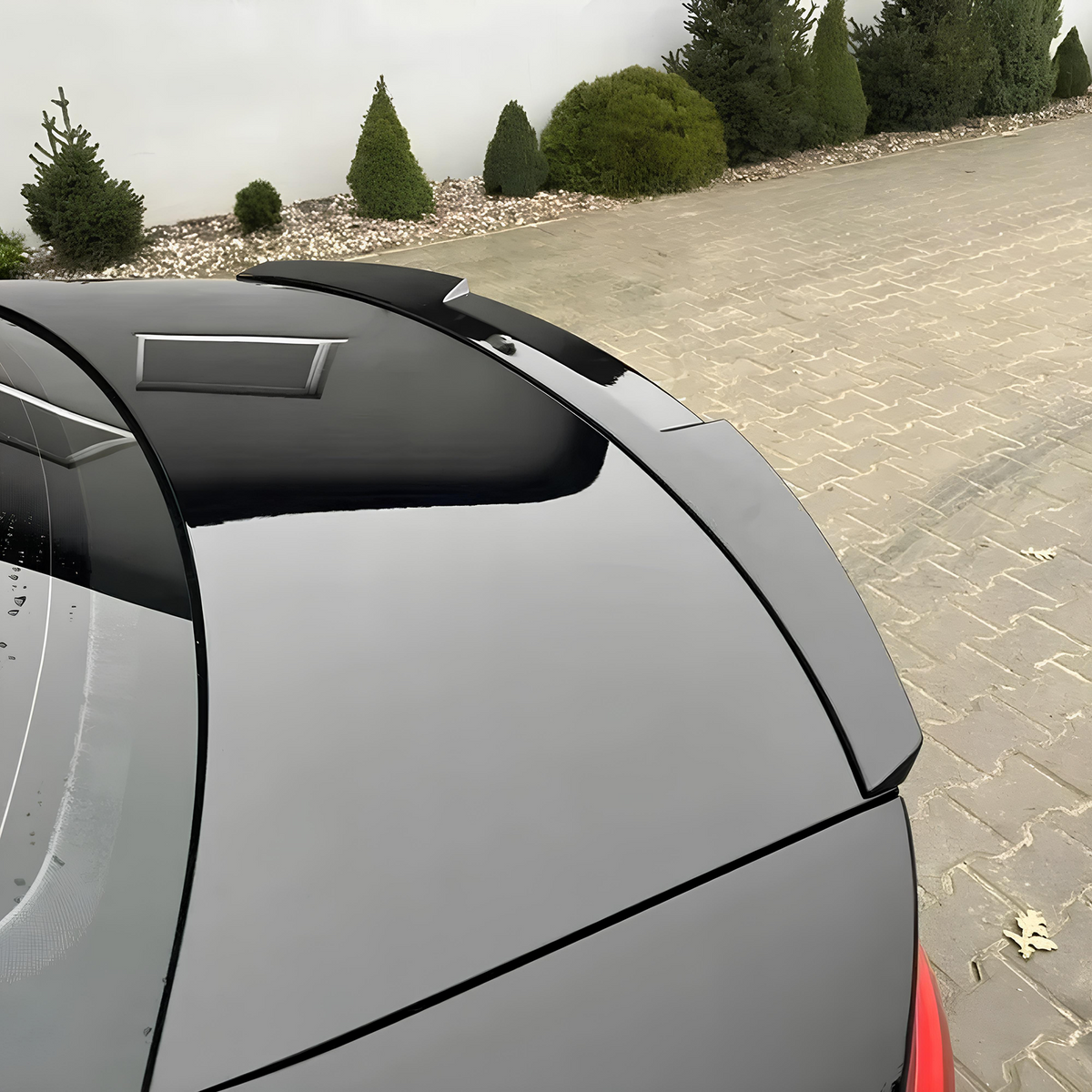Spoiler Lotka Klapy Audi A4 / S4 B8.5 Sedan Czarny Połysk (2011–2015)