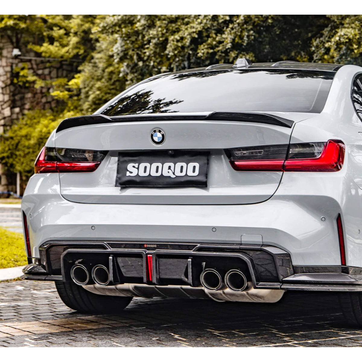 Karbonowe Dyfuzory Boczne BMW M4 G82 G83 SQ Style
