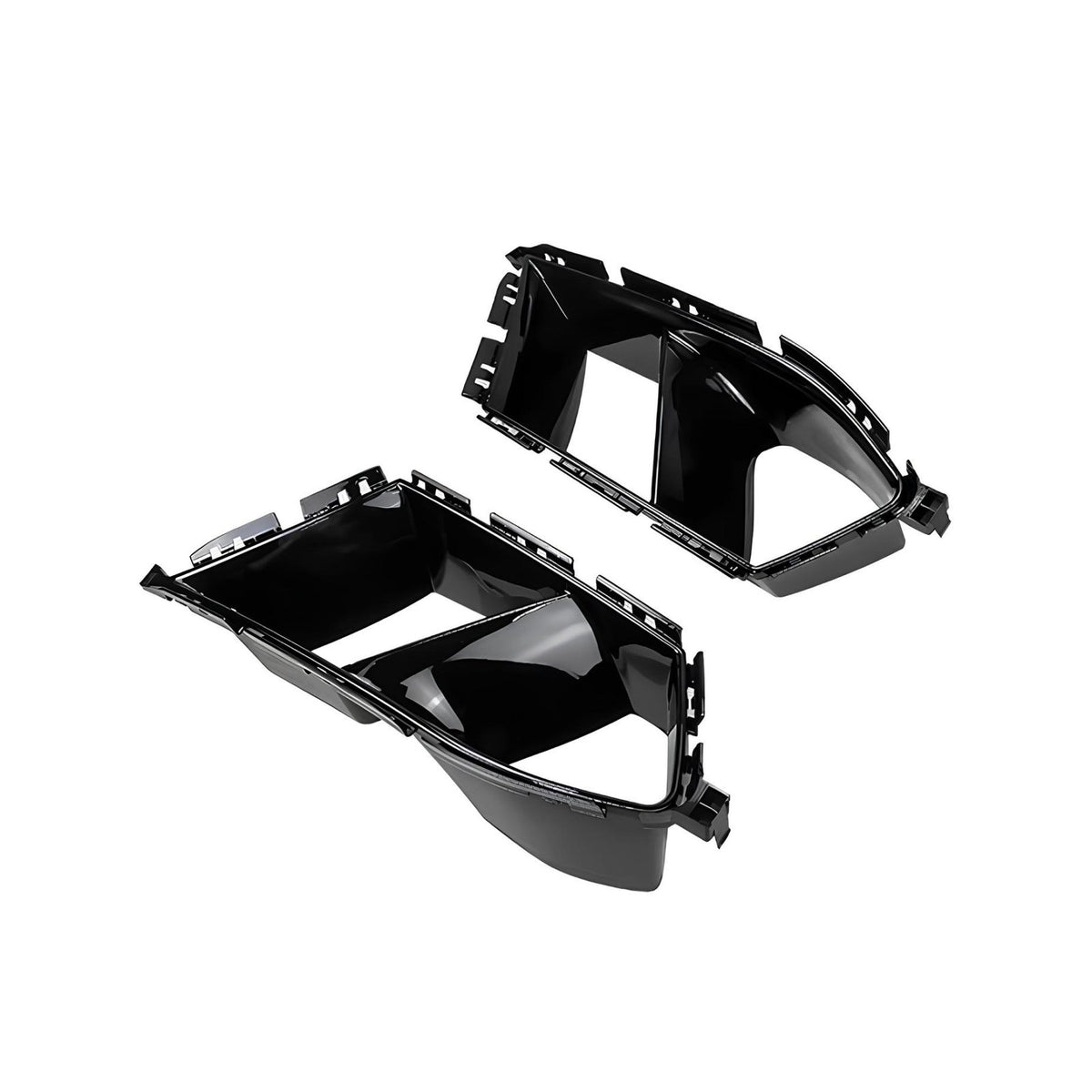Wloty Przedniego Zderzaka M-Performance styl – BMW M3 G80/G81, M4 G82/G83, Czarny Połysk