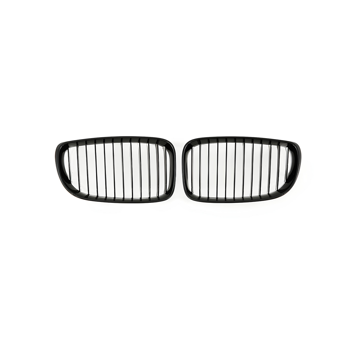 Atrapa Nerki Grill E87 BMW CZARNY POŁYSK 1 ŻEBRO LCI 1 SERIES (2008–2013)