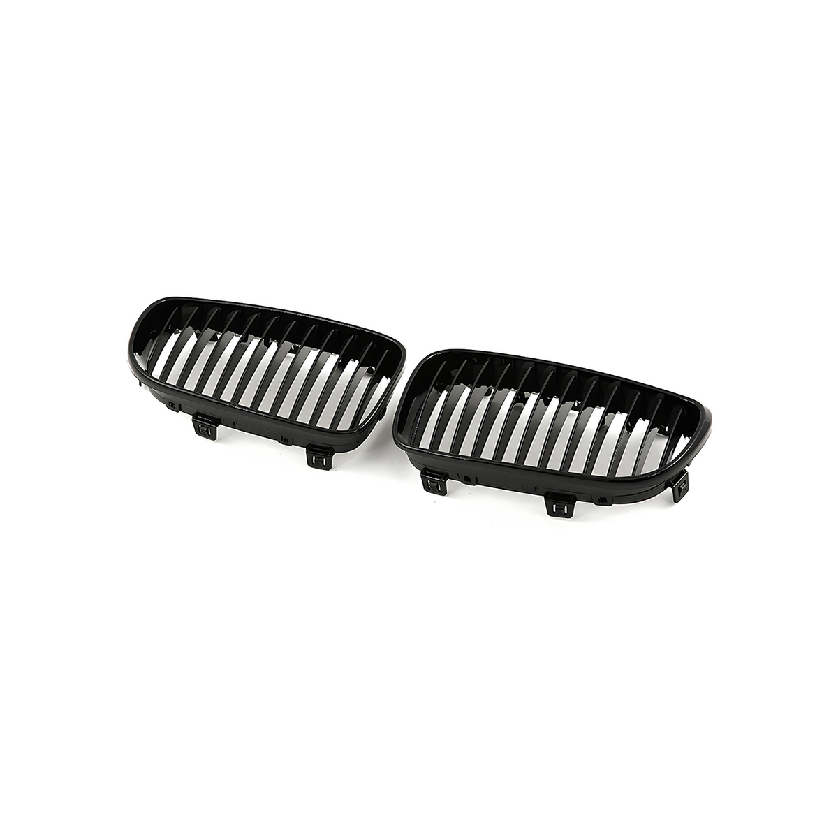 Atrapa Nerki Grill E87 BMW CZARNY POŁYSK 1 ŻEBRO LCI 1 SERIES (2008–2013)