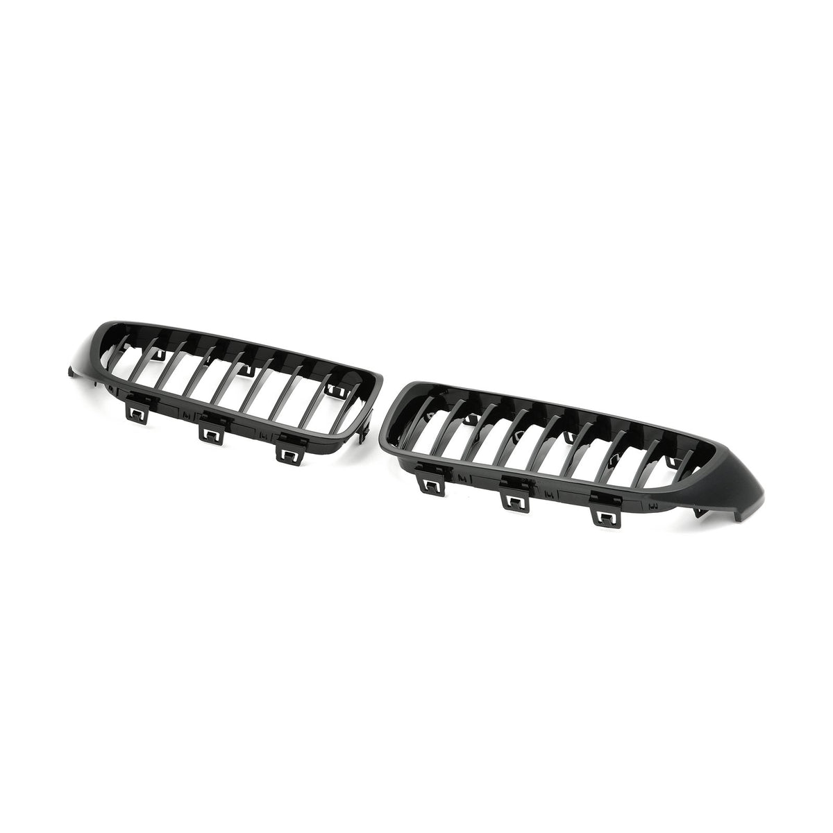 Atrapa Nerki Grill F32/F33/F36 BMW Serii 4 CZARNY POŁYSK – 1 ŻEBRO MP (2013-2021)