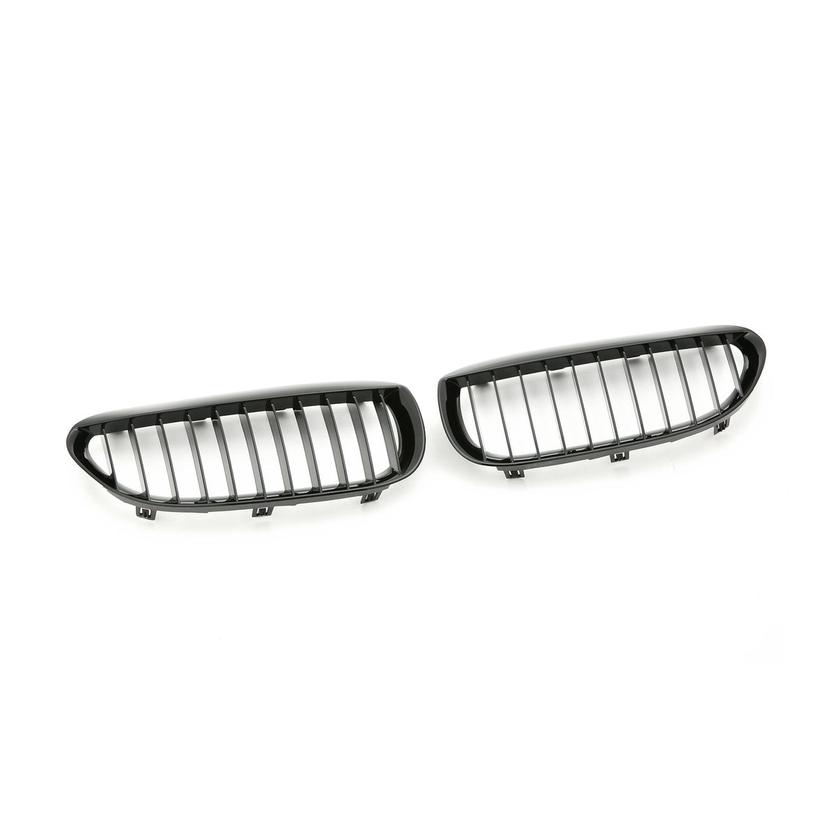 Atrapa Nerki Grill E63 BMW CZARNY POŁYSK 1 ŻEBRO 6 SERIES (2003–2010) PRE-LCI / LCI