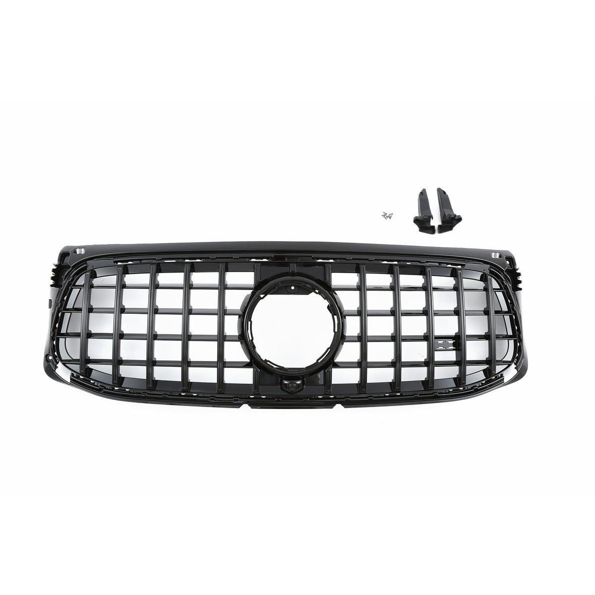 Atrapa Grill GT STYLE ALL BLACK Mercedes GLB X247 AMG LINE PRE-FACELIFT (2019–2023)