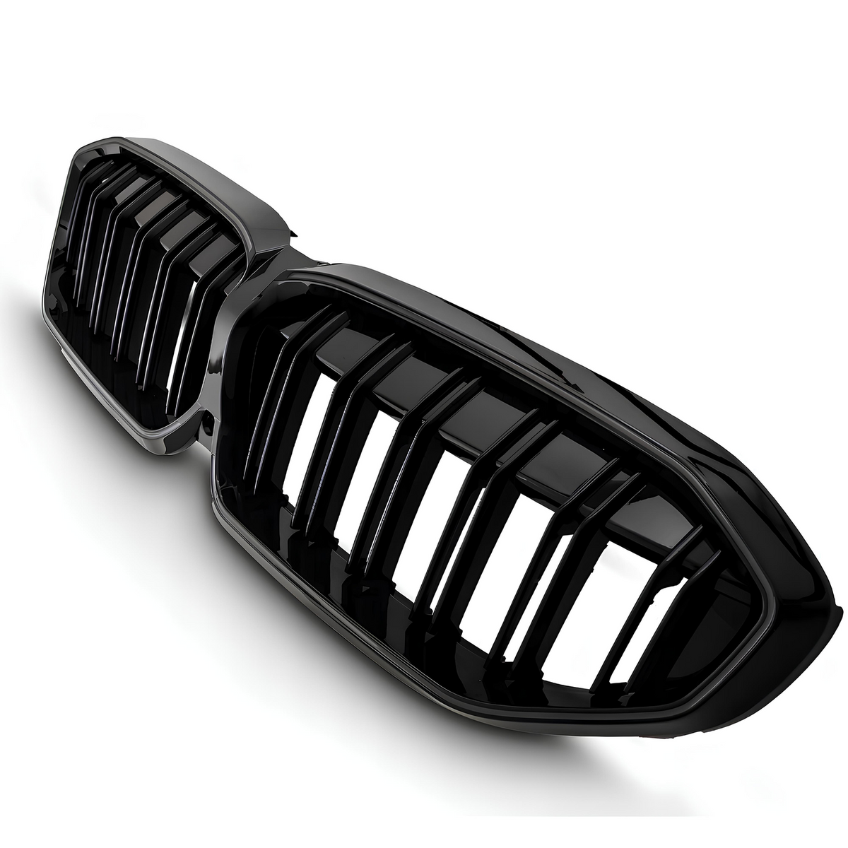 Atrapa Nerki BMW Seria 3 G20 / G21 (2019–2022) PRE-LCI 2BAR LED Czarny Połysk