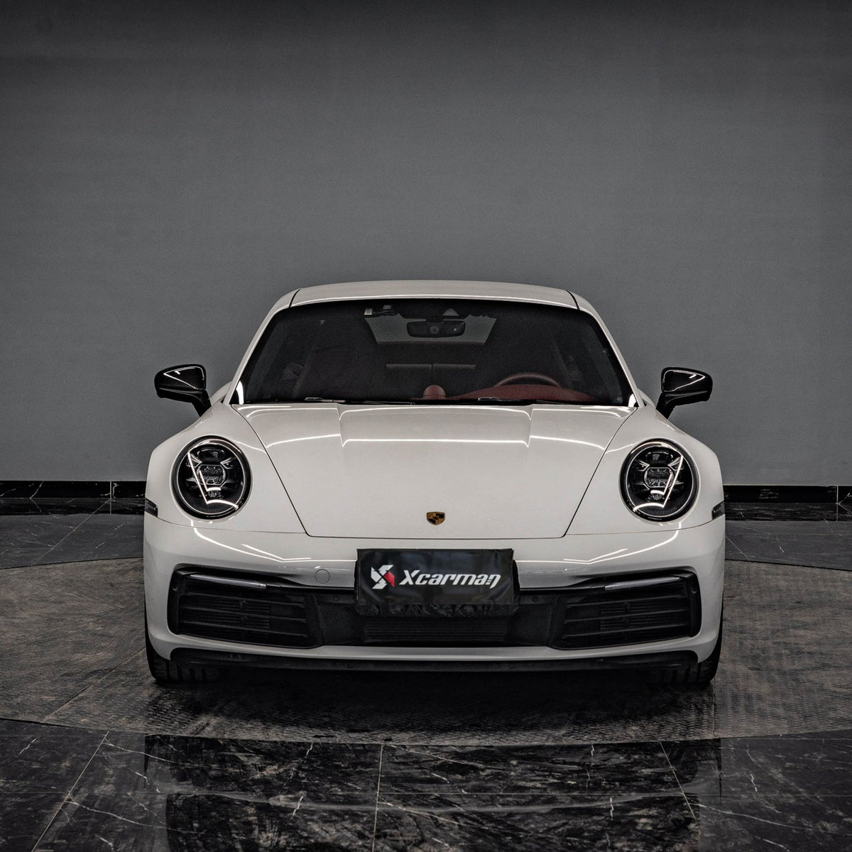 Karbonowe Nakładki na Lusterka Porsche 9J1 Taycan / 911 992 (2019-2023) – Styl OEM/Carbon Fiber
