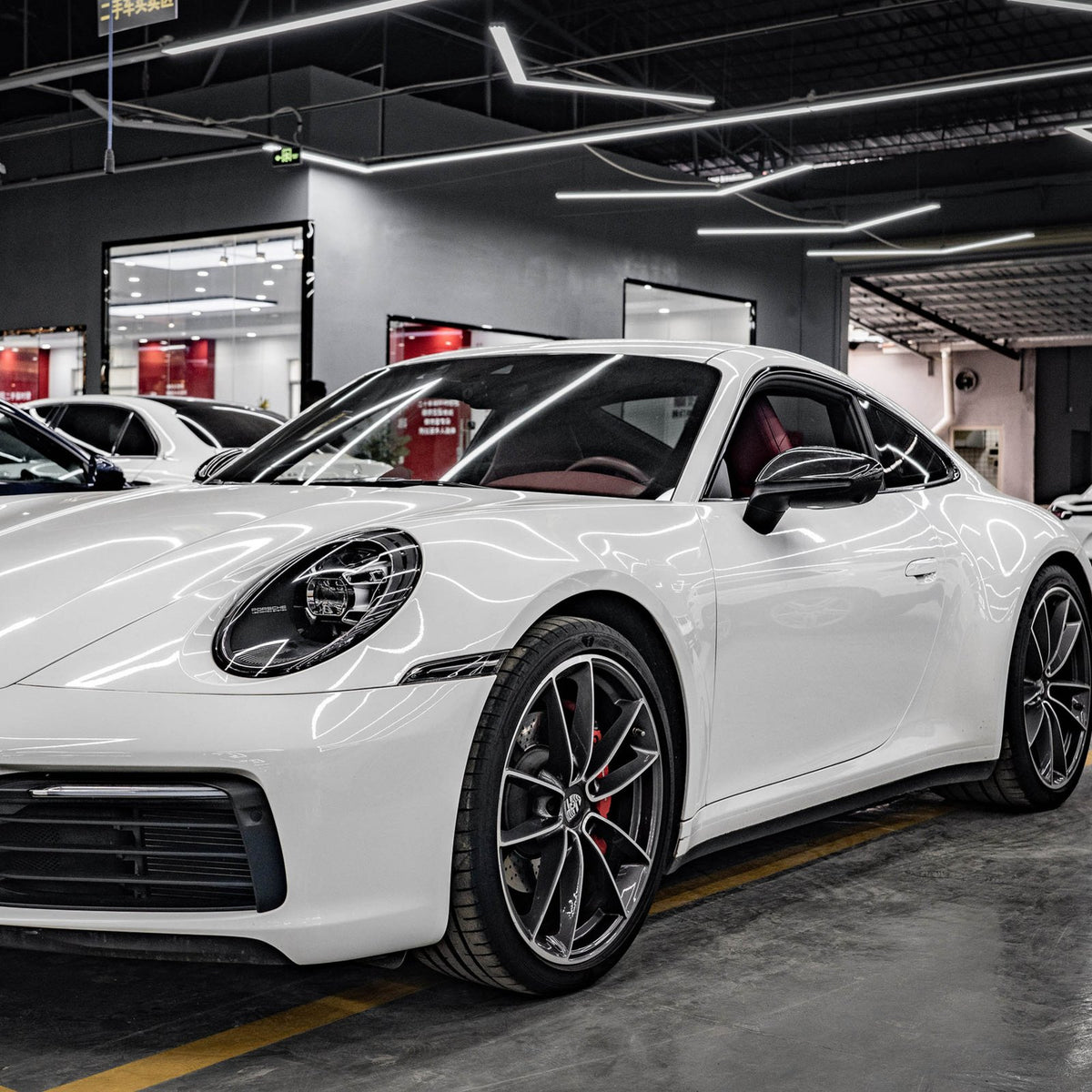 Karbonowe Nakładki na Lusterka Porsche 9J1 Taycan / 911 992 (2019-2023) – Styl OEM/Carbon Fiber
