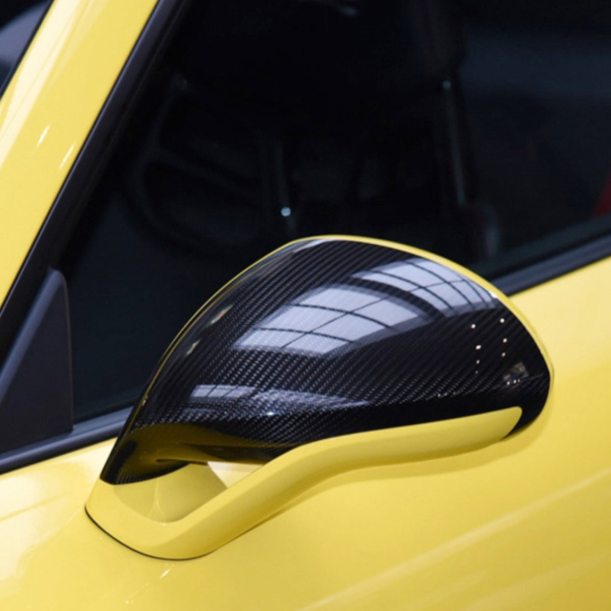 Karbonowe Nakładki na Lusterka Porsche 911 991 RS / 981 Boxster 13-16 – Styl OEM/Carbon Fiber