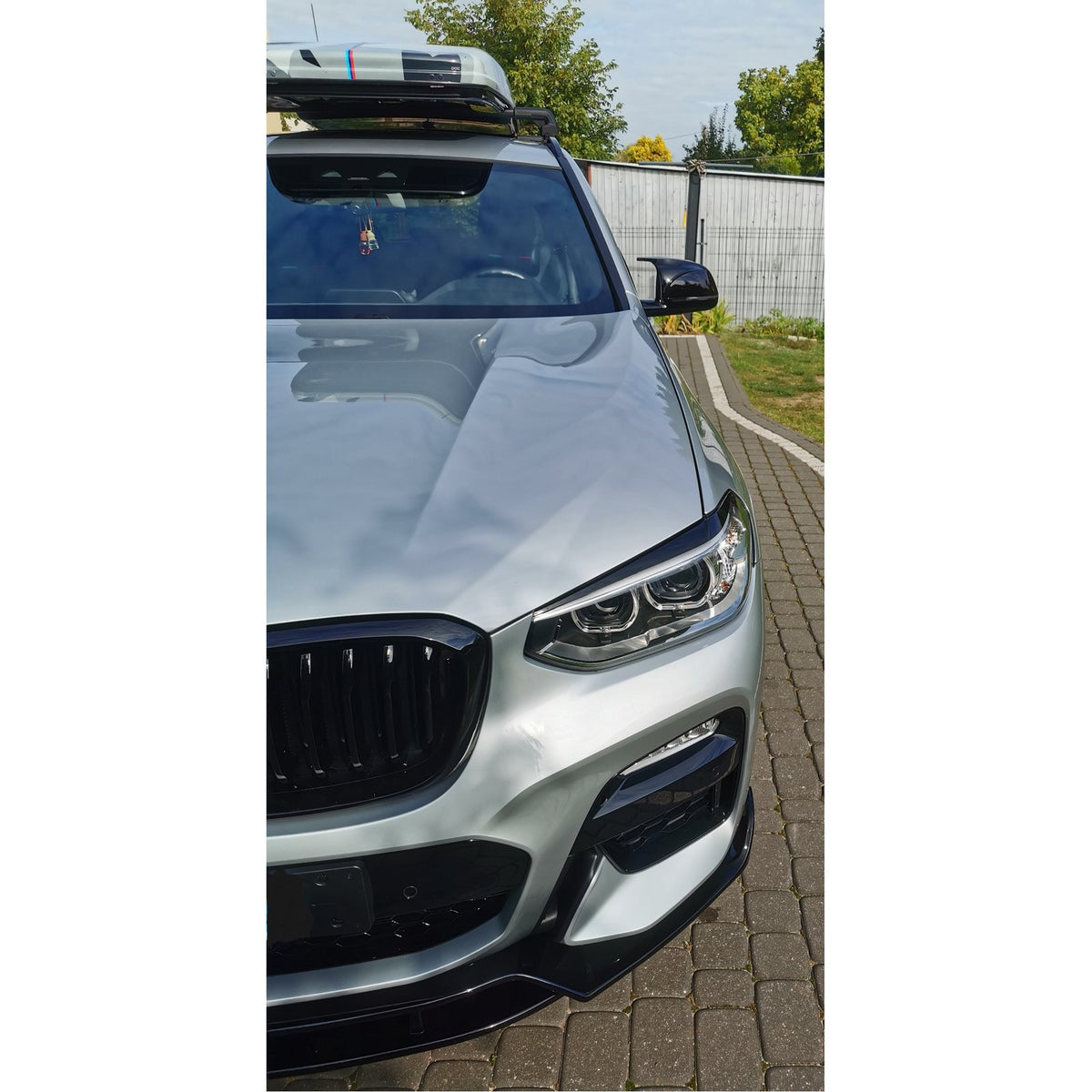 Dokładka Splitter Przód do BMW X3 G01 (2017–2021) M-Performance – Czarny Połysk