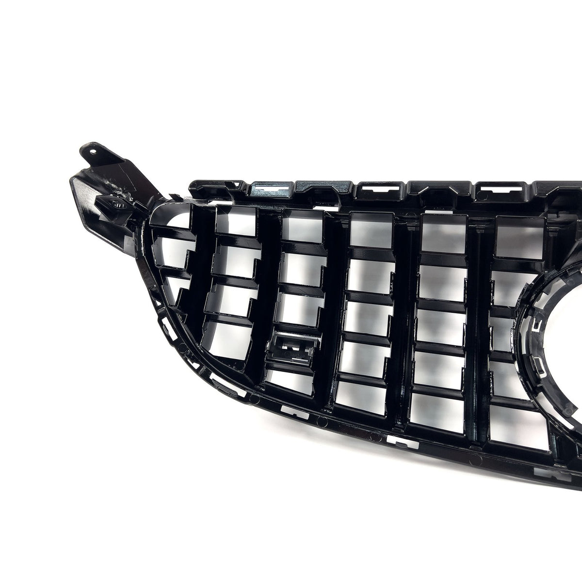 Atrapa Grill Mercedes C W205 / C205 LCI (2018–2021) C63 GT-Style (Panamericana) Czarny Połysk