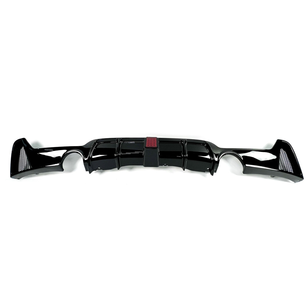 Dyfuzor Tylny BMW F32 / F33 / F36 (2013-2020) MP-Style LED Czarny Połysk 0-0