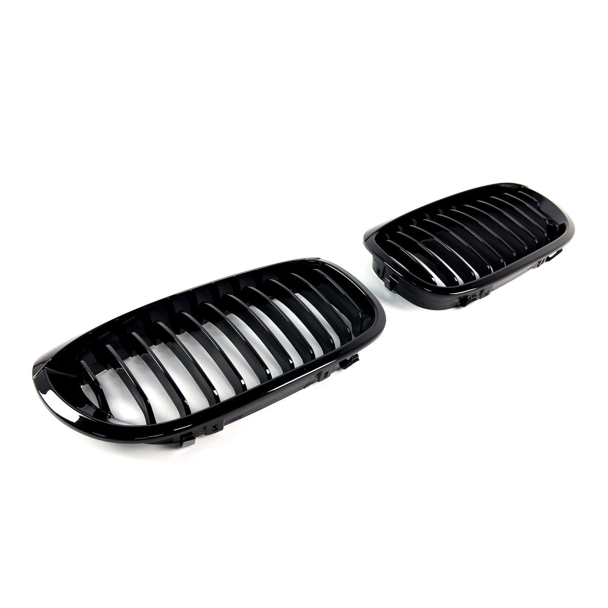 Atrapa Grill Nerki BMW Seria 3 E46 Coupe Cabrio (2003–2006) LCI MP Style Czarny Połysk