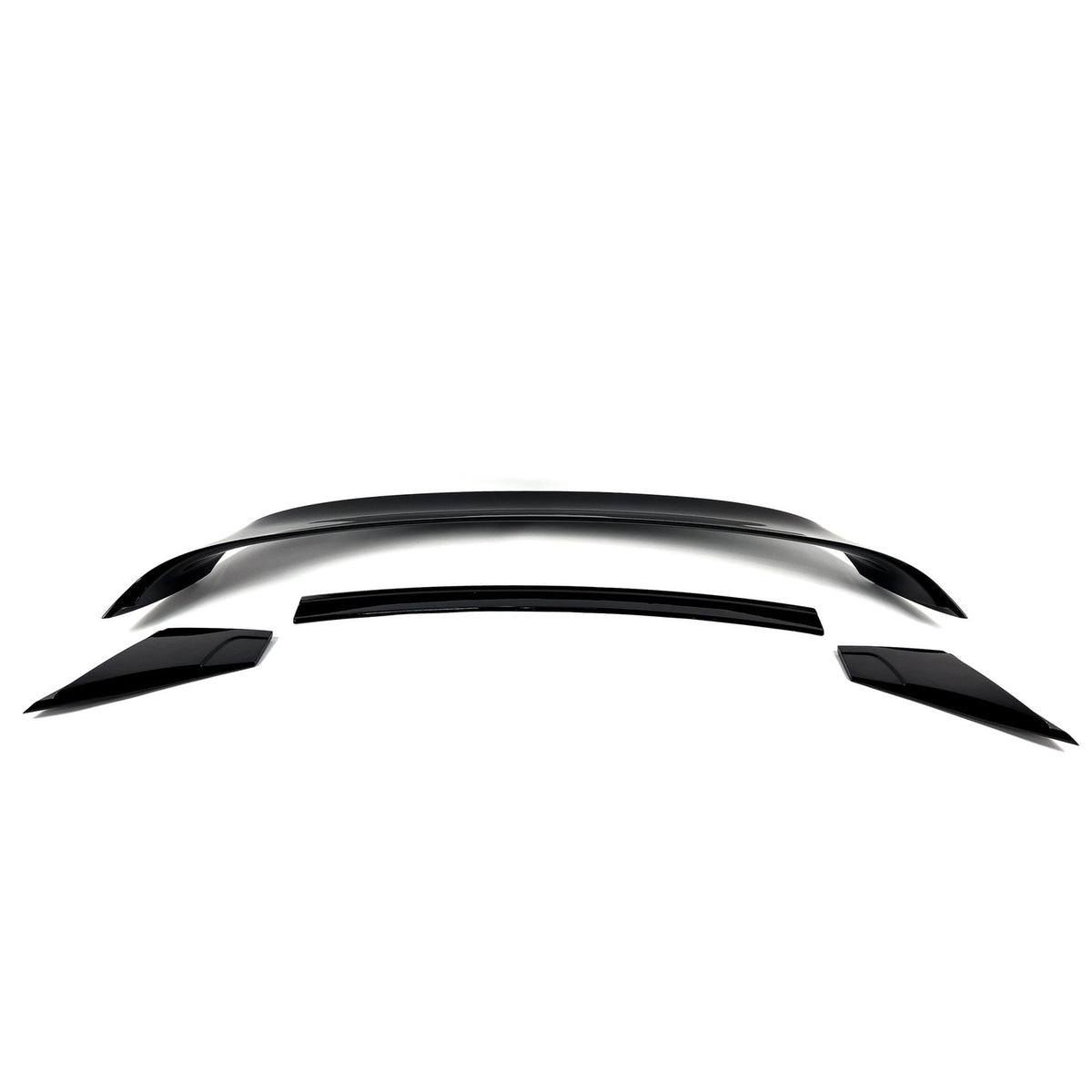 Spoiler Lotka Klapy Ford Mustang VI (2014-2023) GT350R-Style Czarny Połysk