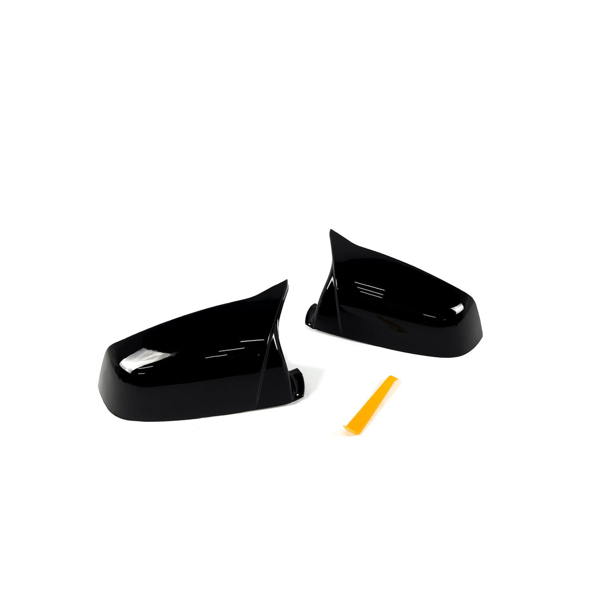Nakładki lusterek BMW Seria 3 E60/E61/E63/E64 F01/F02 M-Style Czarny Połysk